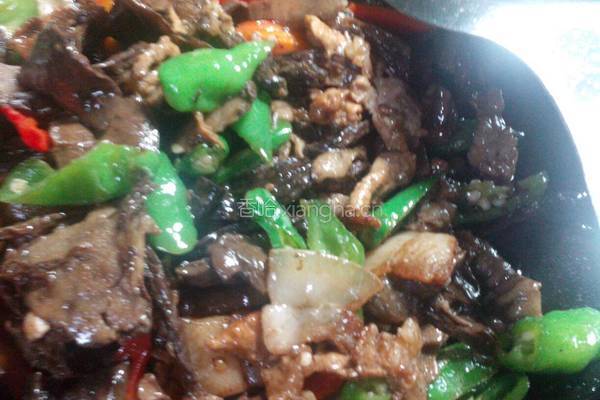 牛肝菌炒肉的做法图解11