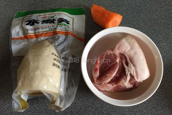 冬笋炒肉片的做法图解1