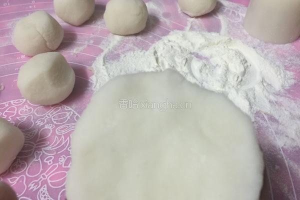 彩色冰皮月饼的做法图解9