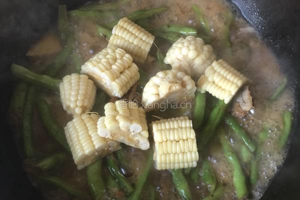 豆角炖排骨的做法图解14