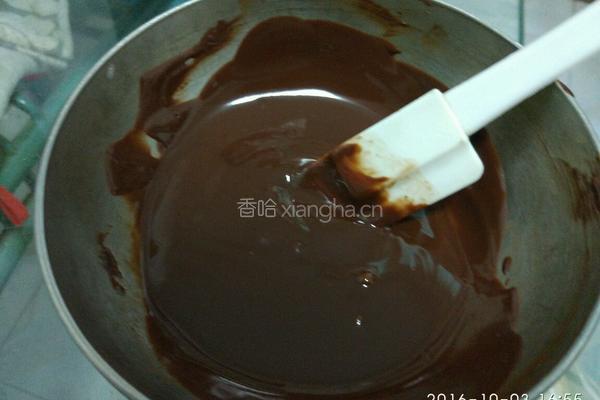 南瓜巧克力熔岩蛋糕的做法图解4