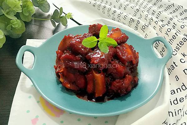 腐乳烧排骨的做法图解18