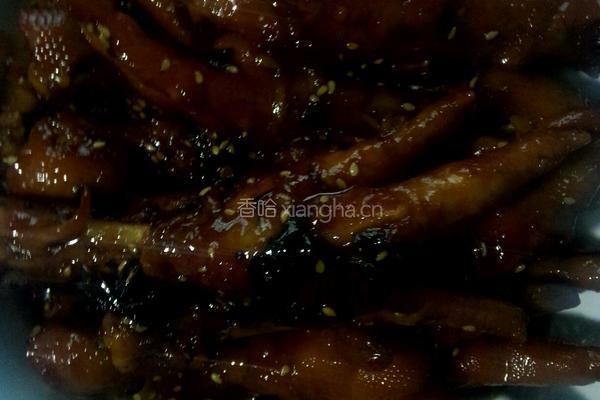 酱香鸡爪