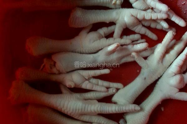 酱香鸡爪的做法图解1