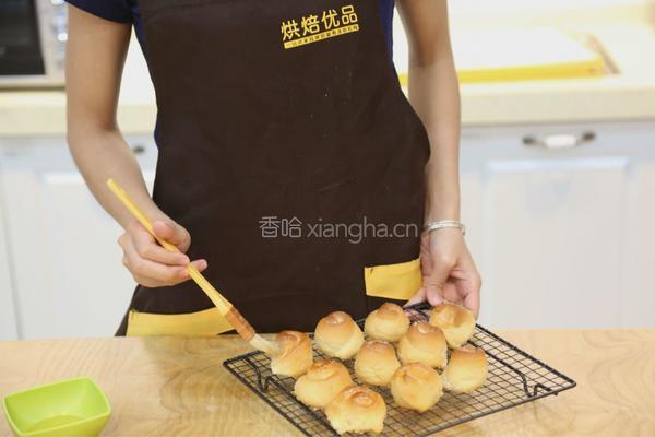 蜂蜜椰蓉小面包的做法图解12