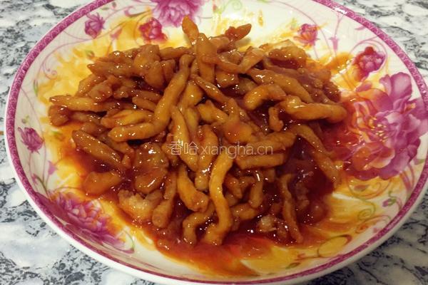酸甜鸡丝的做法图解11