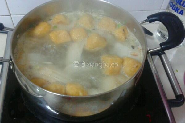 冬瓜油豆腐汤的做法图解4