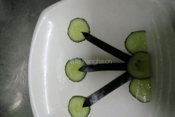 玲珑剔透(青菜酿肉丸)的做法图解12