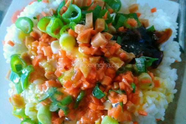 米饭蛋煎饼的做法图解5