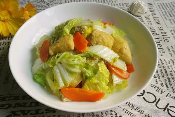 油豆腐炒白菜的做法图解15