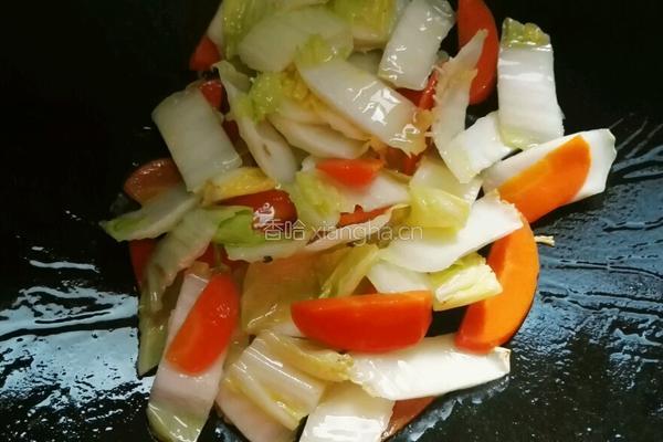 油豆腐炒白菜的做法图解9