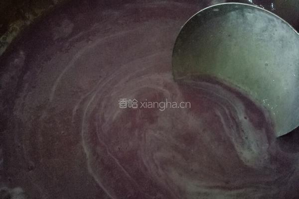 牛奶紫薯米糊的做法图解6