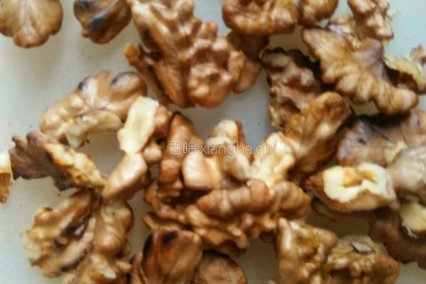 核桃芝麻饼的做法图解3
