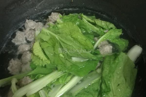 清汤丸子的做法图解7