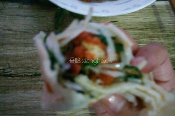 卷饼的做法图解4