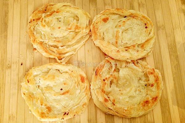 葱花大油饼(烫面)的做法图解20