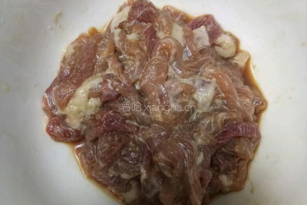 肉丝炒莲藕的做法图解1