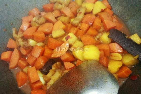 土豆胡萝卜烧肉的做法图解15