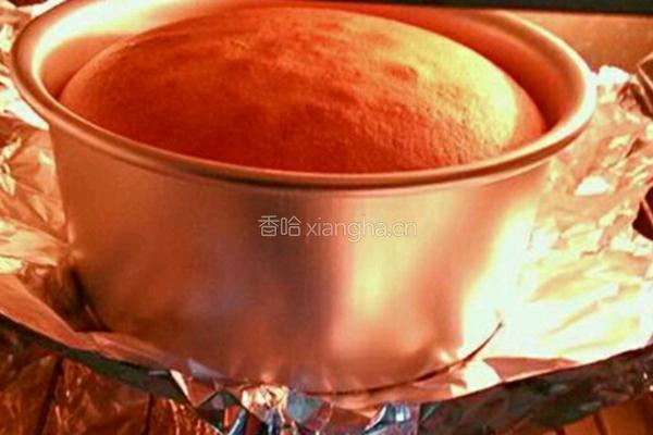 六寸戚风蛋糕的做法图解11