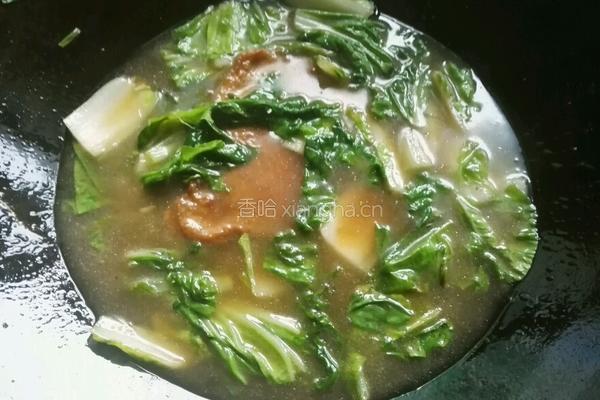 青菜大排面的做法图解12