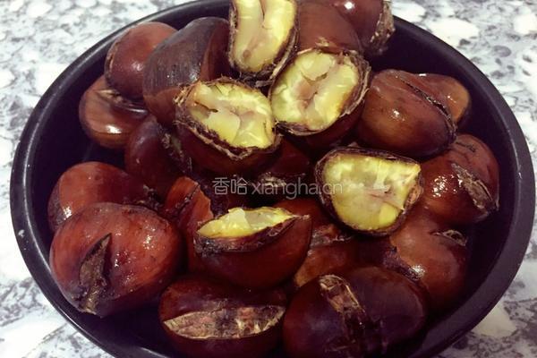 开口板栗的做法图解9