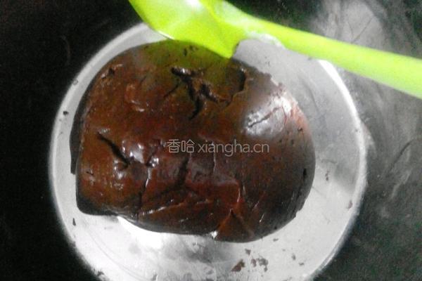 巧克力酱月饼的做法图解4