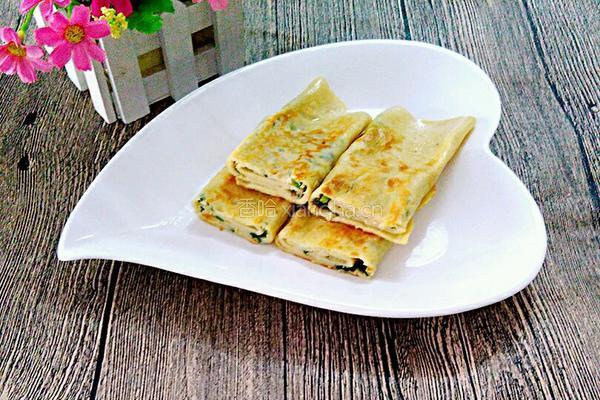 韭菜鸡蛋卷的做法图解13