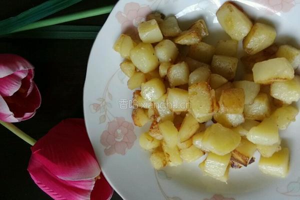 五彩果蔬鸡脯丁的做法图解4