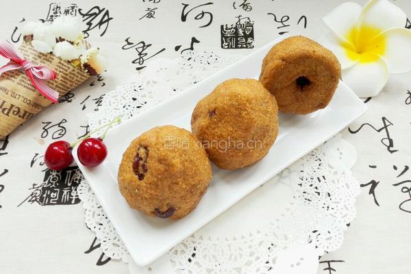 红糖枣窝头的做法图解12