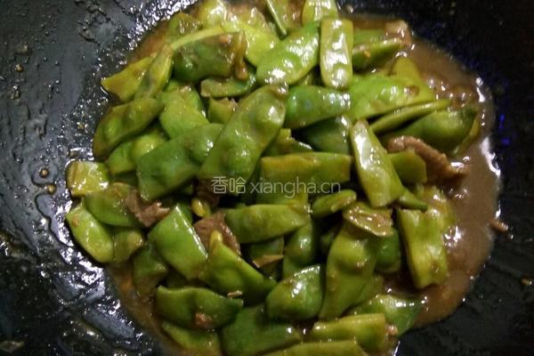 酱焖油豆角的做法图解9