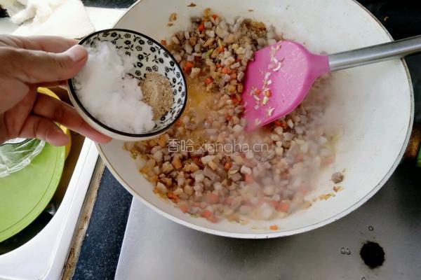 自制香菇海鲜肉酱的做法图解10