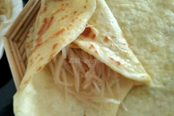 土豆丝卷饼的做法图解14
