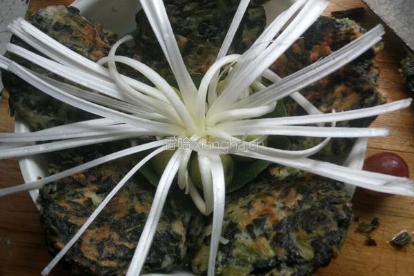 雪里蕻菜饼的做法图解13