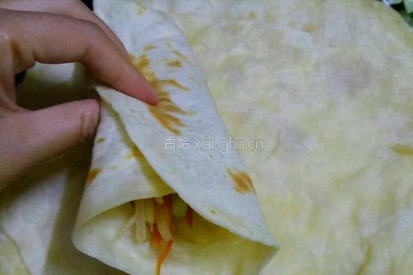 土豆丝卷饼的做法图解13