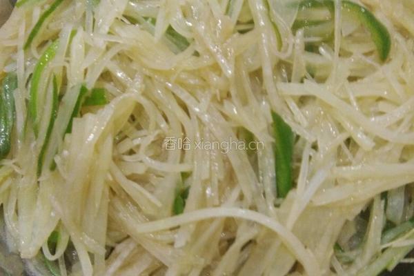 醋炝土豆丝