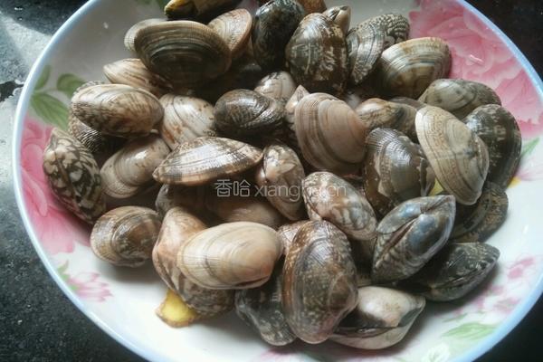 油泼花蛤的做法图解2