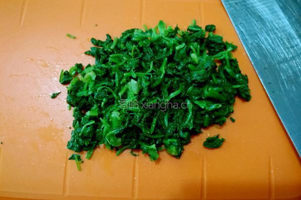麻酱拌花生菠菜的做法图解6