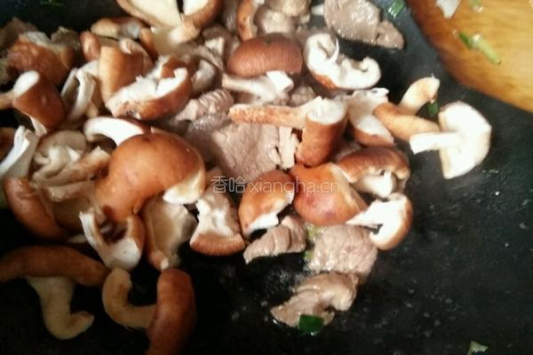 香菇炒肉片的做法图解8