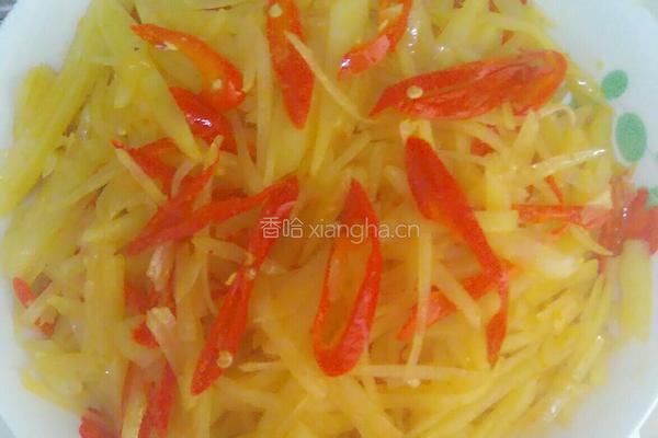 香辣土豆丝的做法图解4