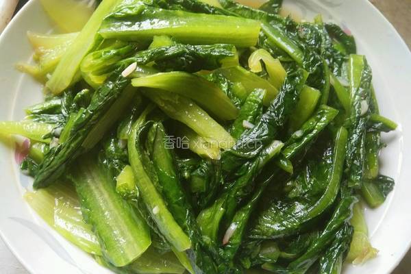 蒜香莴笋叶的做法图解7