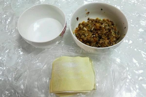 元宝馄饨的做法图解3