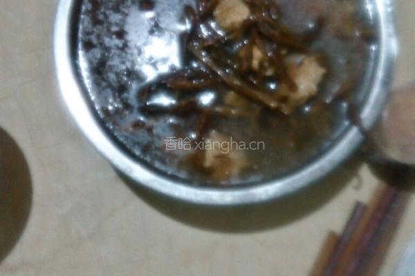 肉炖干豆角的做法图解7