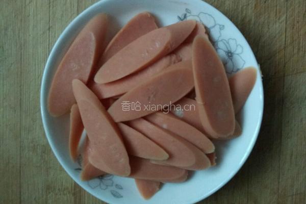 火腿炒冬瓜的做法图解2