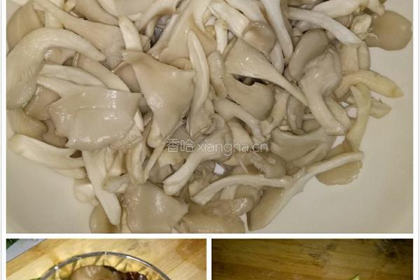 蒜苗炒菌菇的做法图解1
