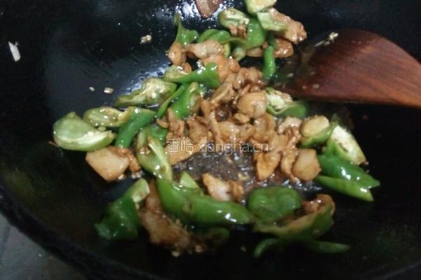 肉片尖椒豆皮的做法图解11