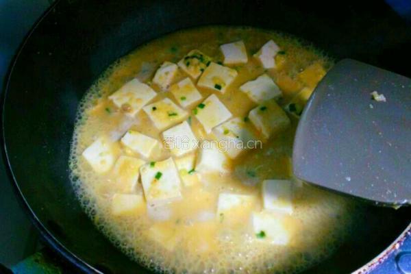 蟹黄烧豆腐（家常版）的做法图解7
