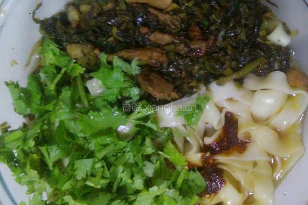 雪菜肉丝面的做法图解7