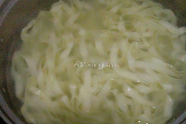 雪菜肉丝面的做法图解6