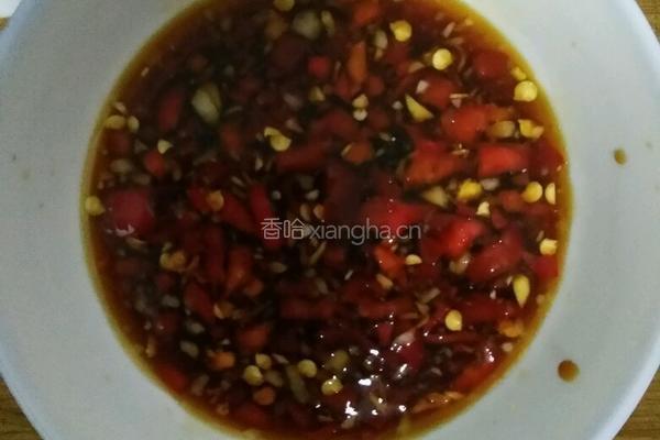 陈醋剁椒花生米的做法图解3