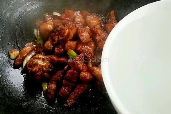 肉勾鸡的做法图解12